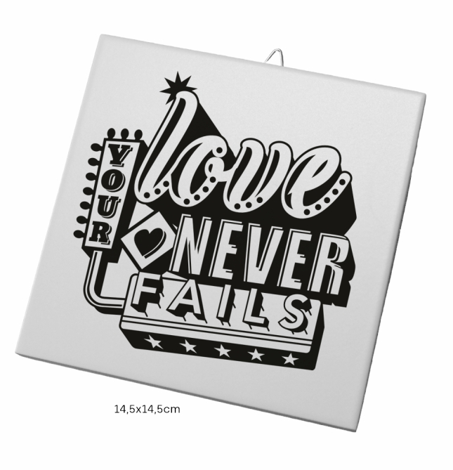 Fliese: your love never fails